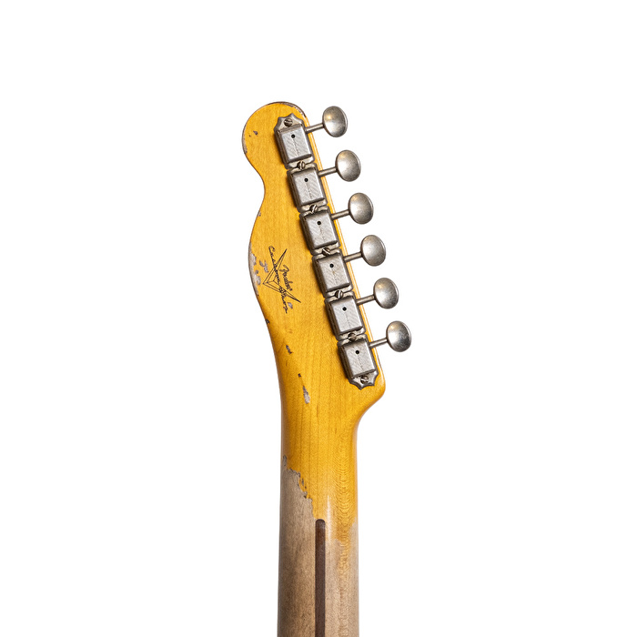 Fender Custom Shop 1951 Nocaster Super Heavy Relic Akçaağaç Klavye Super Faded Aged Nocaster Blonde Elektro Gitar